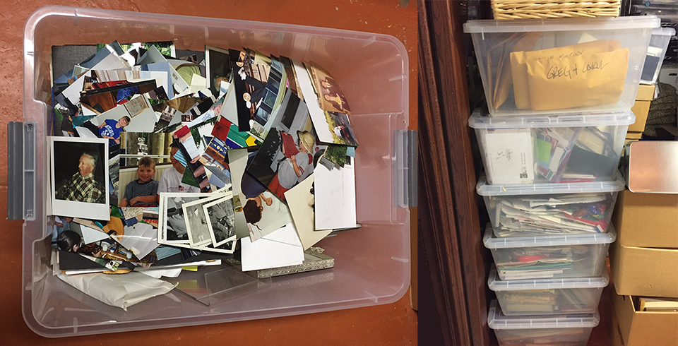 photograph || Family archives in the basement || The Glass Files